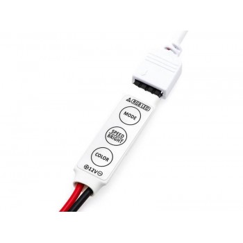 RGB контроллер 12A 144W 12V (3 кнопки) mini